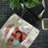 Bag Top View with Props Home is Where Heart Is