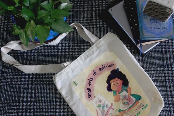 Tote-Single 2 Small Acts of Self Love Combo