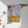 Giraffe & Bunnies