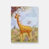 Giraffe and Bunnies