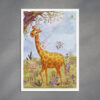 Giraffe & Bunnies